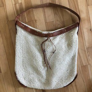 Lucky Brand Crochet Hobo Bag